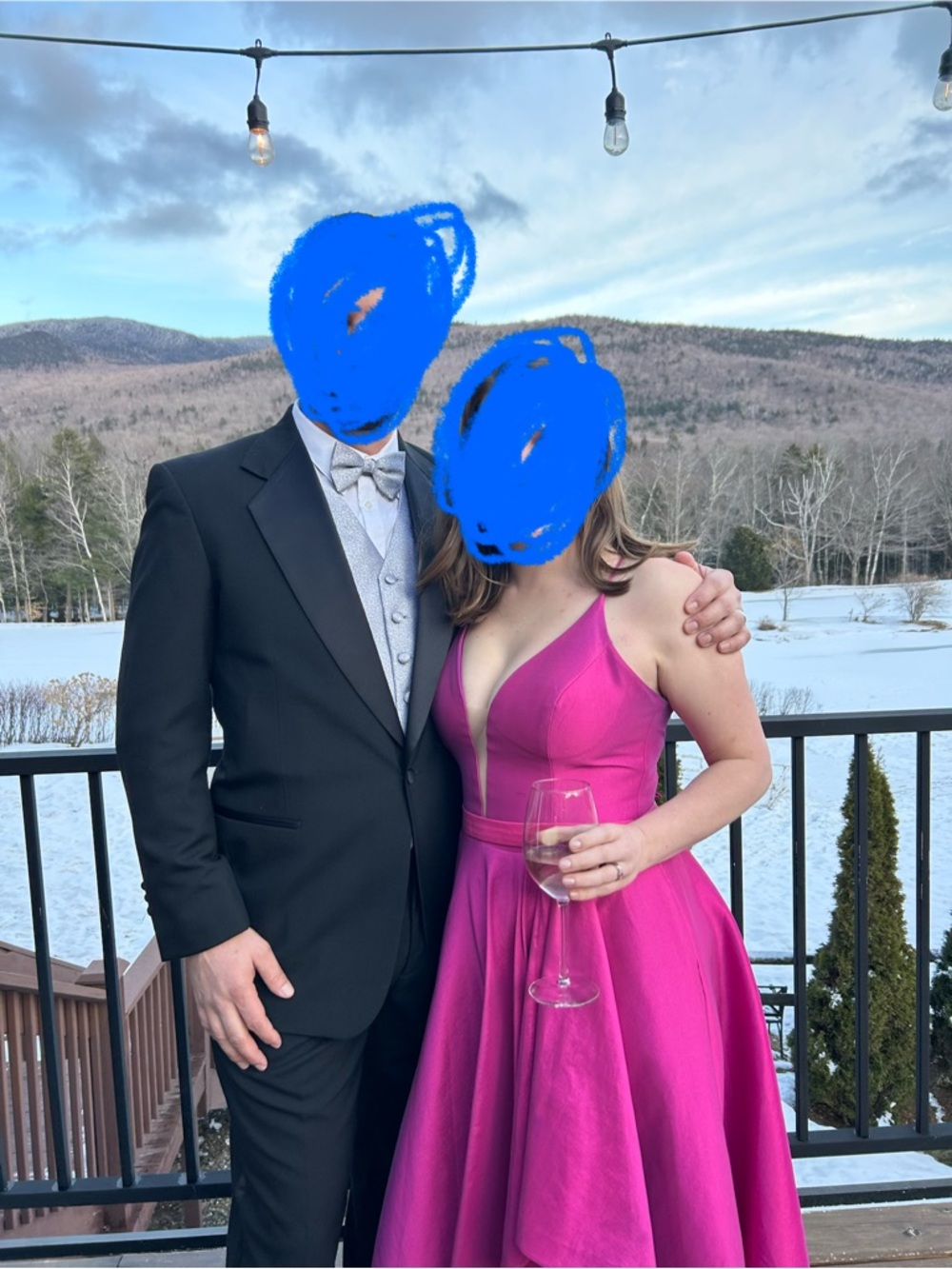Alyce Paris Fuchsia Purple  Prom Gown - Picture 14 of 14